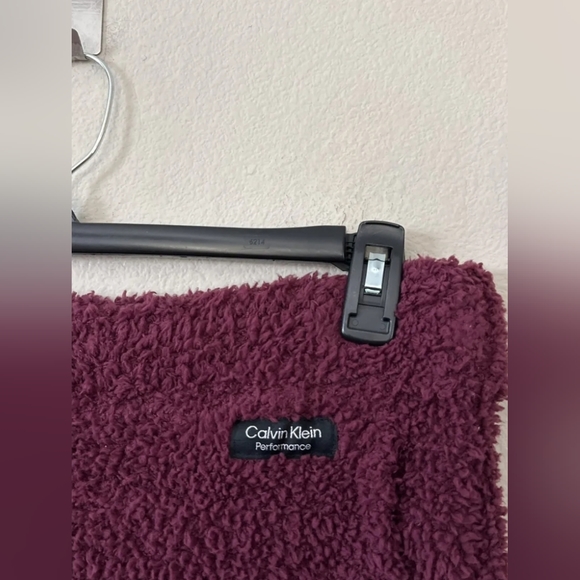 NWT Calvin Klein Performance Shaggy Knit Pull On Jogging Pants-L - Picture 4 of 5